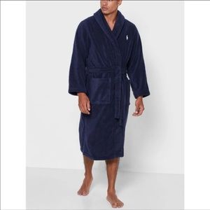 Polo Ralph Lauren men navy robe